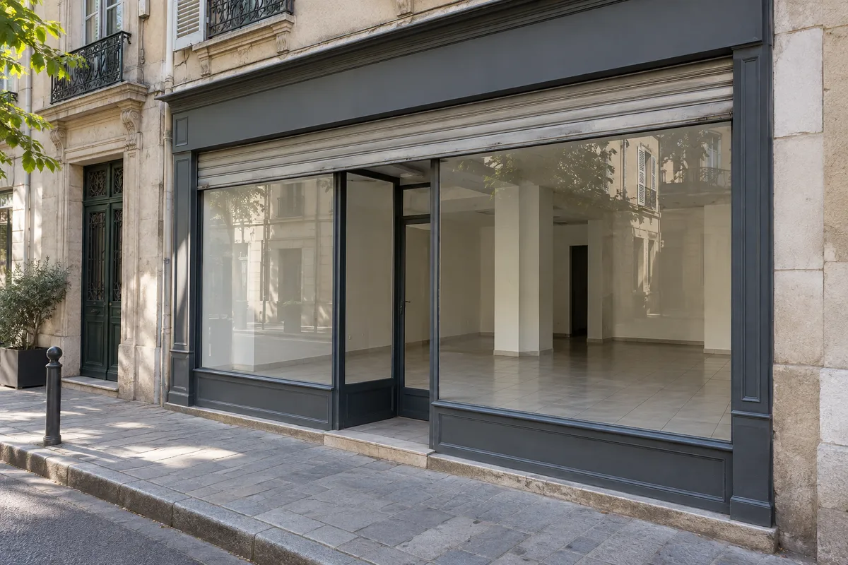 Local commercial à vendre : annonce, murs libres ou occupés